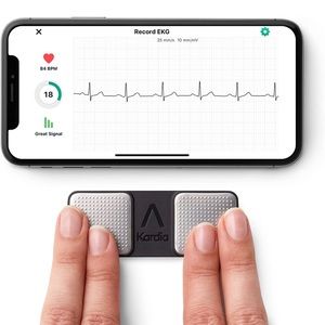 AliveCor Kardia Mobile Single-Lead EKG Monitor - Black